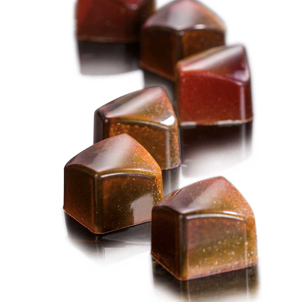 Форма для шоколадных конфет ПРАЛИНЕ искаженный квадрат