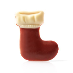 Украшение шоколадное Новогодний носок арт. D78431 ()