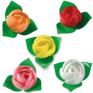 Вафельный цветок Роза ассорти арт. 26116A ()