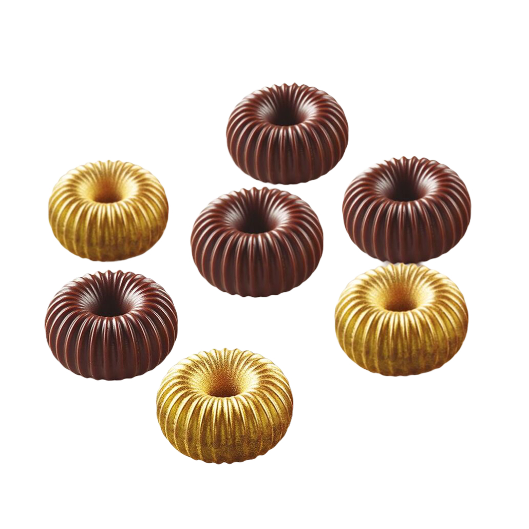 Форма силиконовая ИЗИ-ШОК шоколадная корона