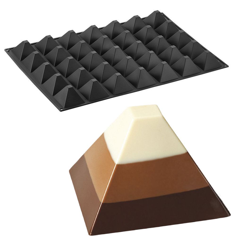Форма силиконовая ПАВОФЛЕКС пирамида арт. 51356 ()