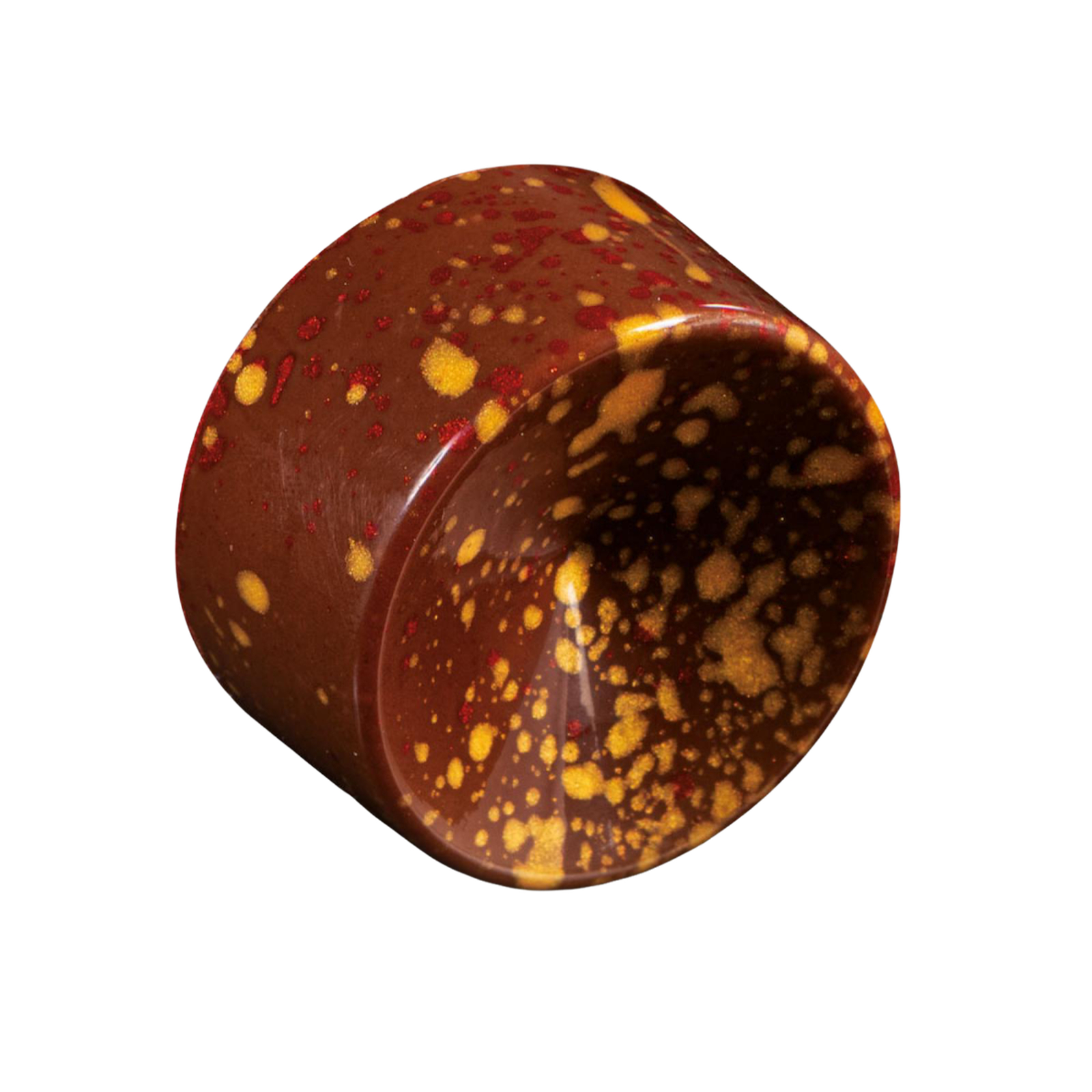 Форма для шоколадных конфет АЛМАЗЫ арт. MA1007 (h 15.5 мм, поликарбонат, круг, яч 28, d 30 мм)