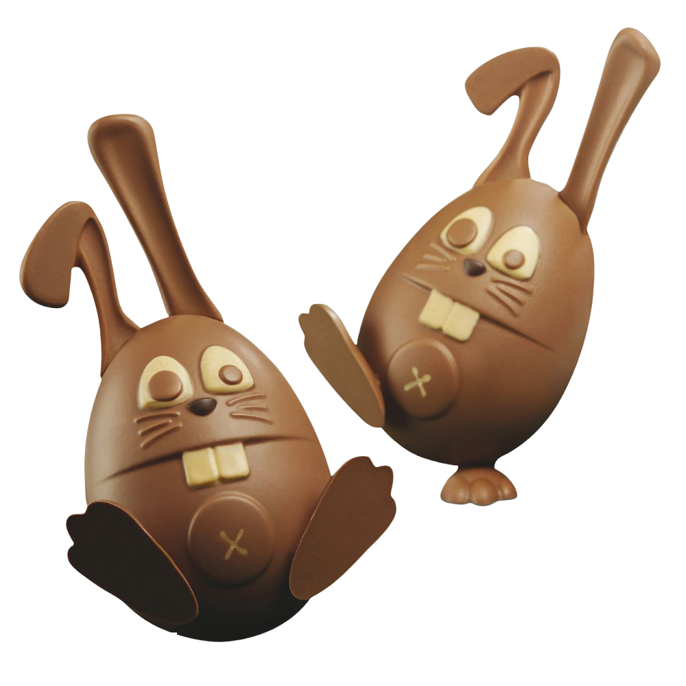 Комплект форм для шоколадных фигурок КРОЛИК арт. KT131 ()