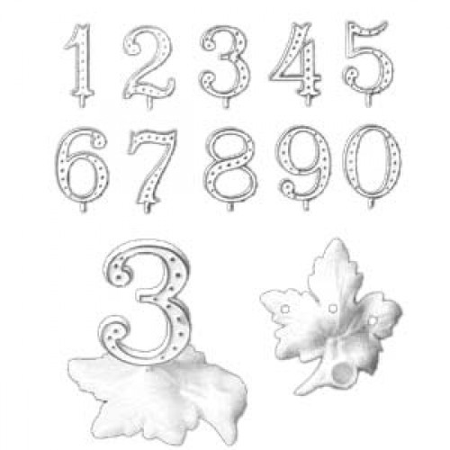 Цифры с подставками на торт арт. 19008 ()