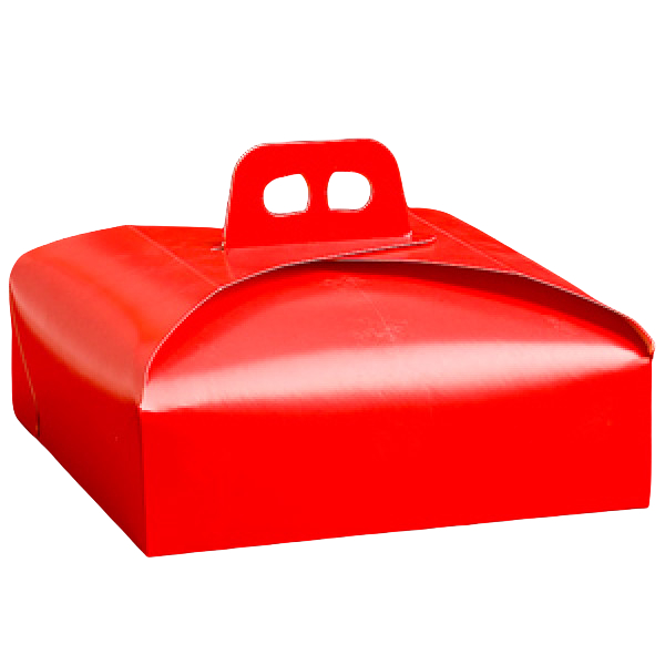 Monteverdi Коробка для тортов ассорти арт. 34862 (красная, 330 мм, 330 мм, 70 мм, 100 шт.)