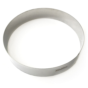 Форма для выпечки металлическое кольцо арт. 30112 (нержавеющая сталь, 60 мм, 300 мм, 1 мм)