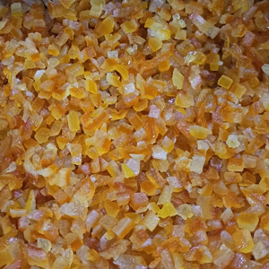 Апельсиновая корочка засахаренные кубики
