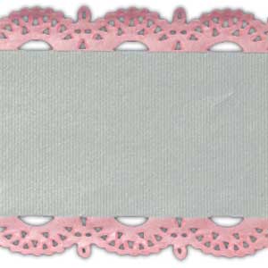 Розовая декоративная лента для тортов арт. 32000 (50 мм, 25 м)