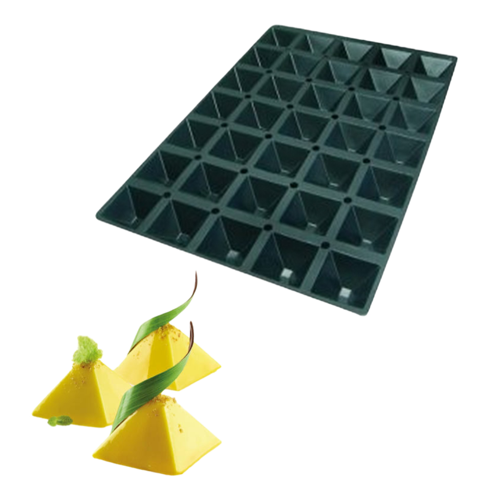 Форма силиконовая пирамида  арт. SQ010 ()