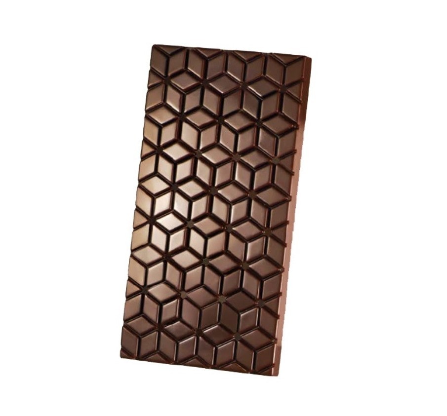 Форма для шоколадных плиток КУБИК арт. MA2016 (3, 275 мм, 137 мм, 175 мм, 72 мм, 10 мм, 0.1 кг)