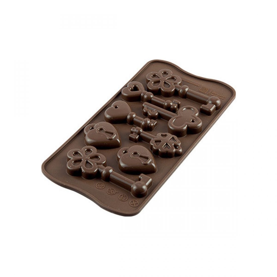 Форма для шоколадных фигурок ИЗИ-ШОК ключи